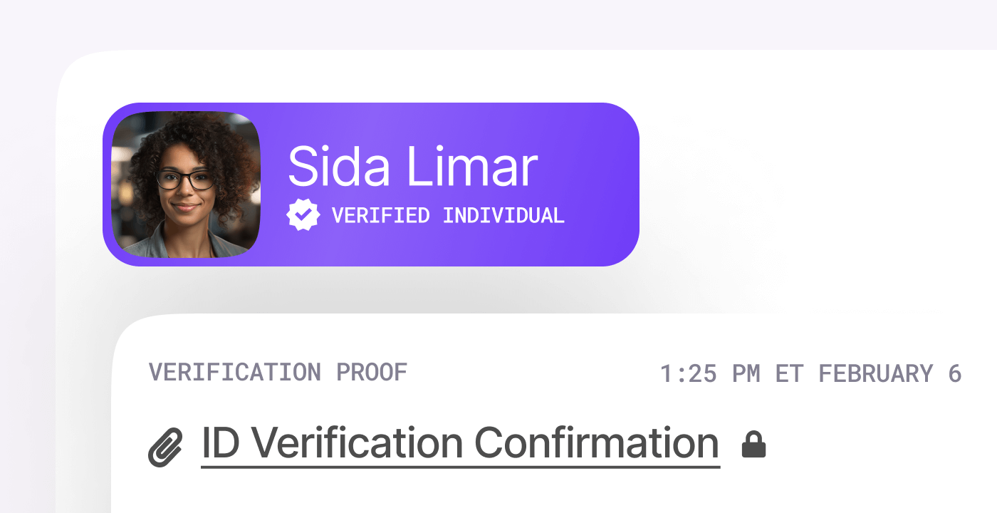 Real ID verification